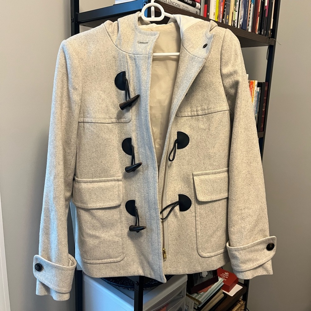 J. Crew Melton Wool Coat